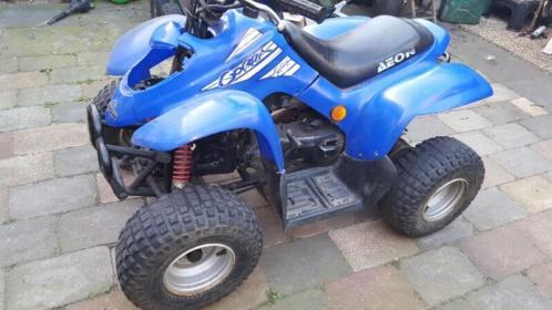 Aeon Cobra 50 unilli 50 met kenteken voor beide quad039s 450