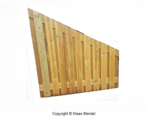 Afbouwscherm 21 planks 180x180x90 cm