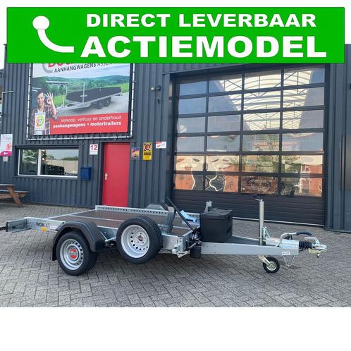 Afzinkbare motortrailer Stema WOM XT 1300 Actiemodel