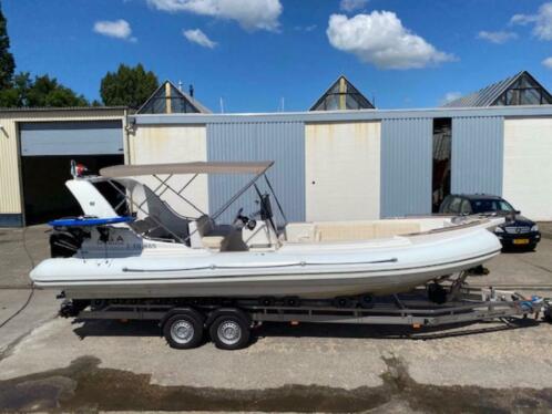 AGA Soul 750 Rib Mercury Verado 250pk incl Van Claes trailer