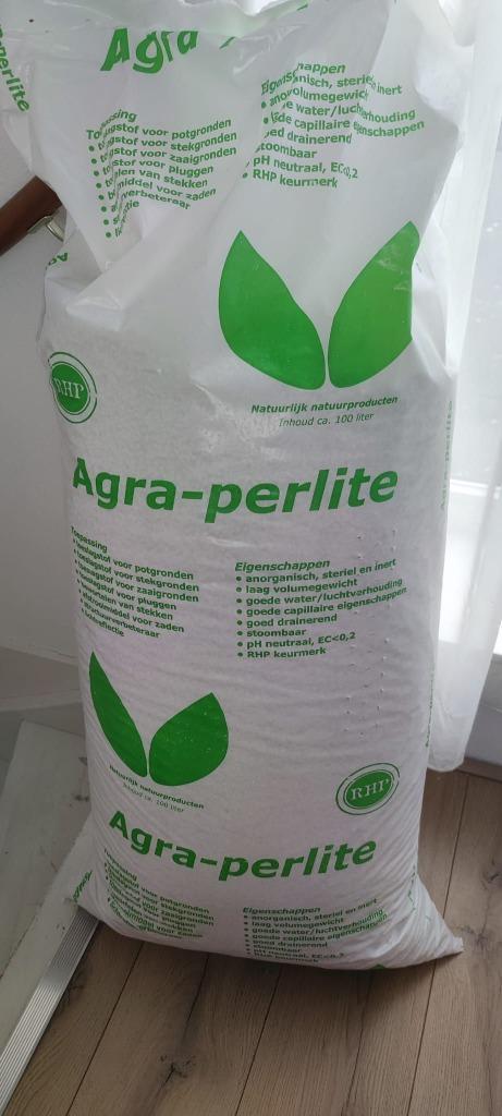 Agra-Perlite (perliet) 100 Liter nieuw