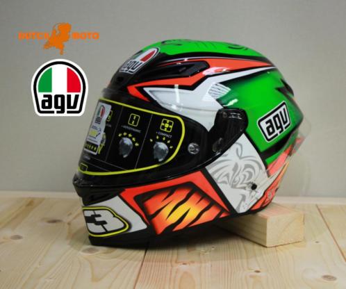 AGV Corsa Niccolo Antonelli replica helm 23 Green