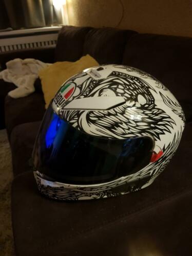 AGV K3 Helm met donker en licht visier