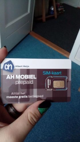 AH mobiel simkaart prepaid