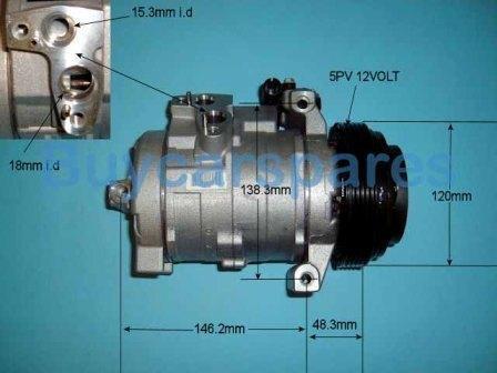 Airco pomp compressor, Land Rover  gas