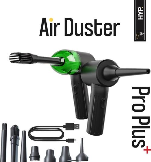 Airduster Pro Plus - Perslucht amp Kruimeldief