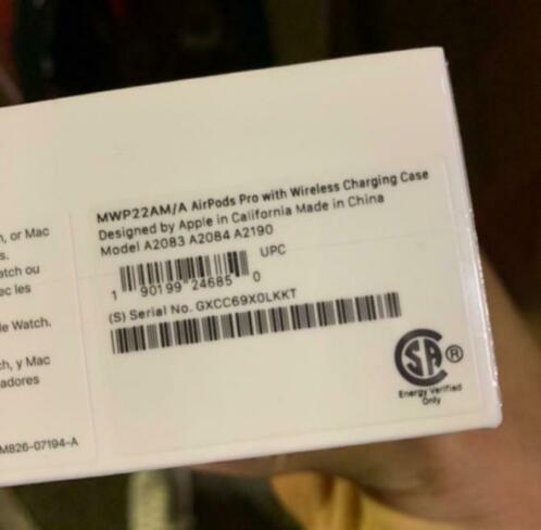 Airpods pro gesealed