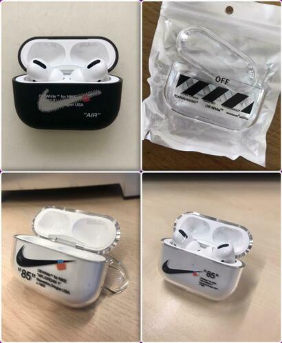 Airpods pro nike off white hoesje case (2 voor 10 euro)