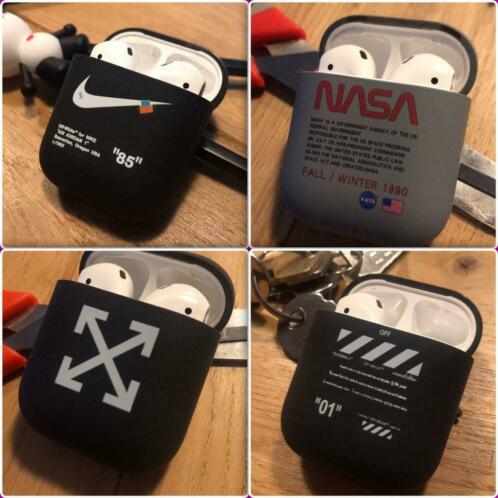 Airpods (pro) off white nike hoesje case (2 voor 10)