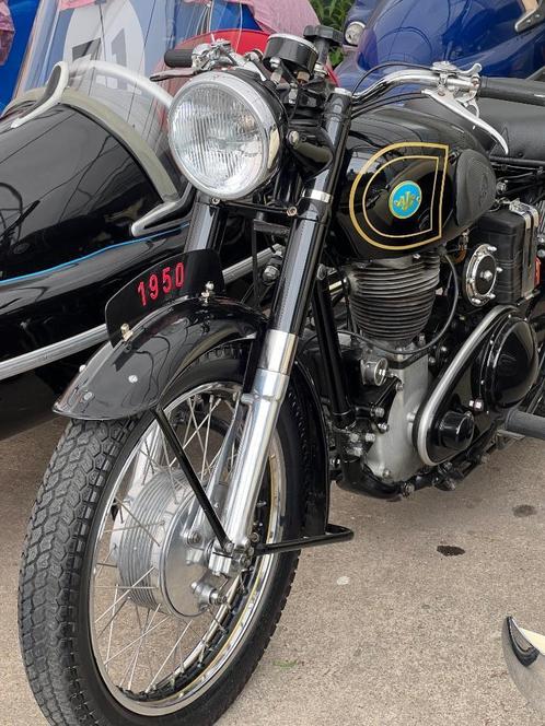 AJS  zijspan en JAWA zijspan