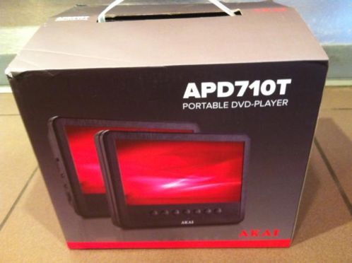 Akai portable dvd speler APD710T nieuw in de doos