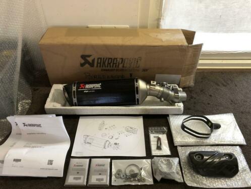 Akrapovic carbon uitlaat demper Kawasaki ZX-6R ZX6R 09-19