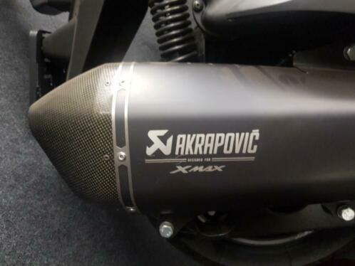 Akrapovic RVS Black uitlaat X Max 400 