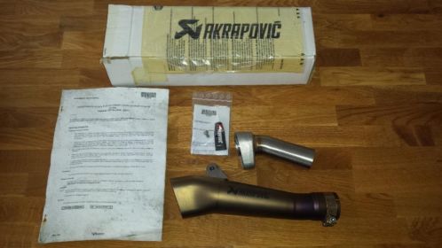 Akrapovic Slip-On Megaphone voor Yamaha YZF R6 2006-2007