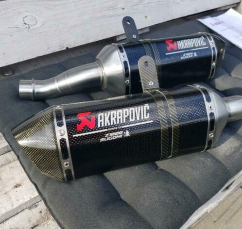 Akrapovic sport uitlaat dempers Carbon SUGOMI Z1000 Z 1000 