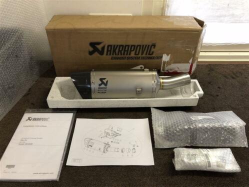 Akrapovic titanium uitlaat demper Honda CB1000R 2018 SC80