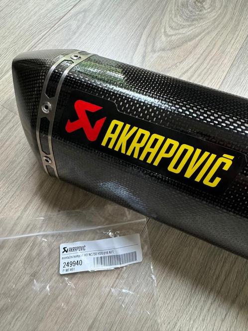Akrapovic uitlaat Honda NC750(X)