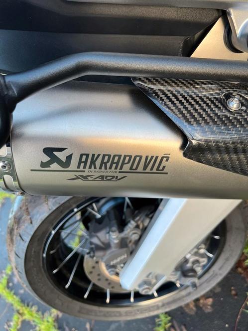 Akrapovic uitlaat voor Honda x adv 750 2017  2020