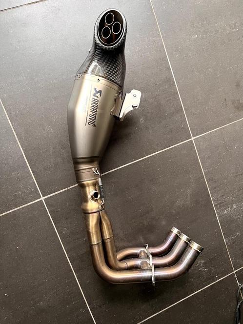 Akrapovic uitlaat Yamaha Tracer 900