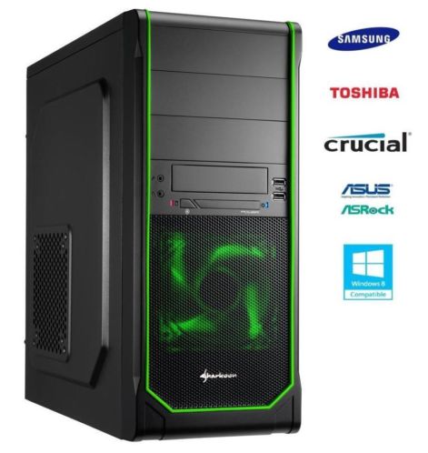 Aktie 8GB GAMe PC GTX750-2GB Desktop Computer Gaming nextgen