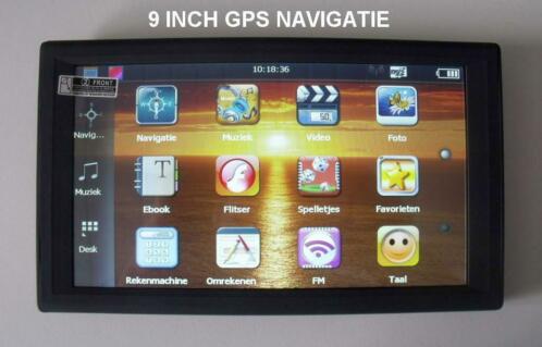 AKTIE  9 Inch GPS Navigatie voor Vrachtwagen en Camper