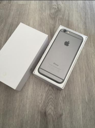 AKTIE iPhone 6 16GB Space Grey 100 KRASVRIJ met GARANTIE