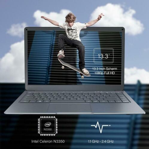 Aktie Jumper tech X3 Laptop - 13.3 inch - 64GB opslag - FHD