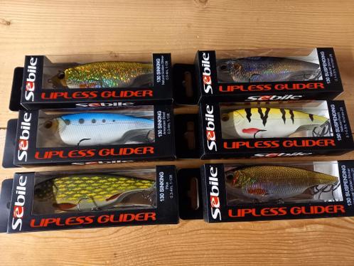 AKTIE SET 6x Sebile Jerkbaits (SinkSusp)...slechts  30,-