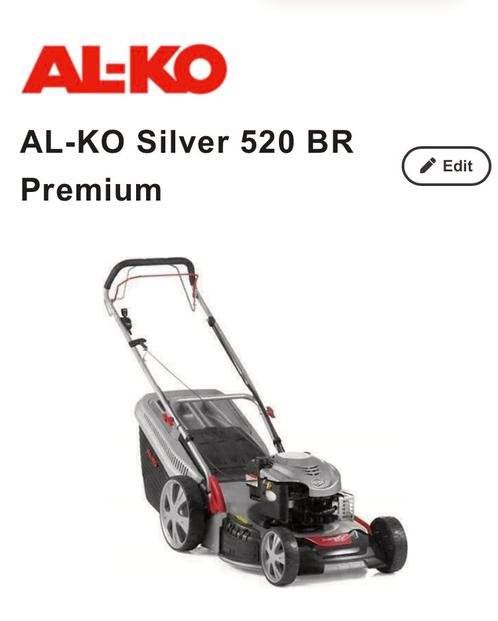 AL-KO Silver 520 BR Premium benzine grasmaaier nieuw in doos
