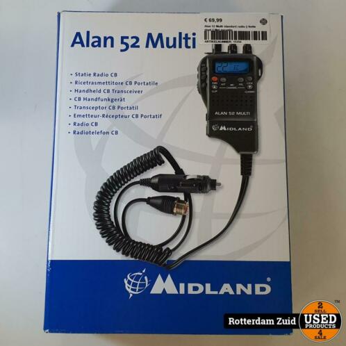 Alan 52 Multi standard radio  Nette staat  Met garantie