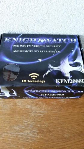 Alarm installatie knightwatch