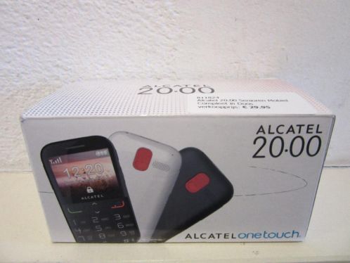 Alcatel 20.00 Senioren Mobiel Compleet in Doos