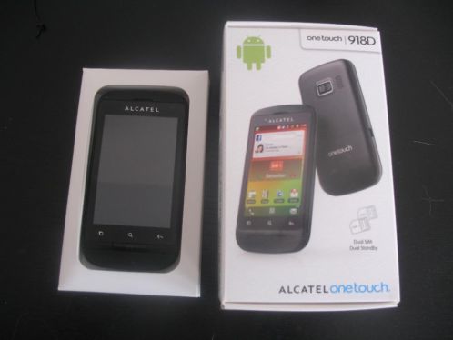 Alcatel 918D zeer mooi gn gebruikssporen smartphone mobiel