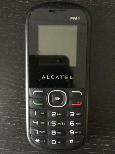 Alcatel mobiele telefoon, zonder oplader