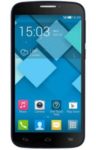 alcatel OneTouch met cover 5 ,0 inch scherm 2 camera