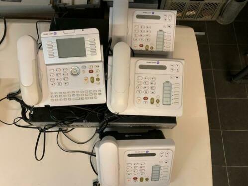Alcatel set telefooncentrale - 4 toestellen