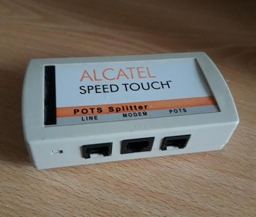 Alcatel Speed Touch ADSL  POTS splitter.