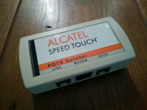 Alcatel SpeedTouch POTS Splitter analoog ADSL PSTN