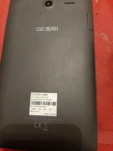 Alcatel tablet Pixi 4  7 inch beeldscherm