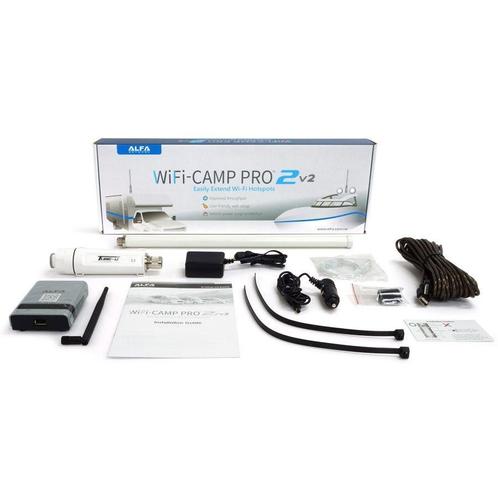 Alfa Network WiFi-Camp Pro2v2 Set Tube UNA Antenne  R36A