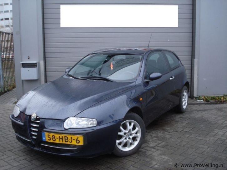 Alfa Romeo 147 1.6i bj 2004 in veiling bij ProVeiling