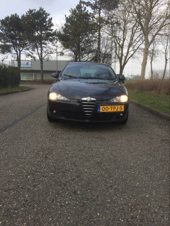 Alfa Romeo 147 Veloce 1.6 T.spark 16V 88KW 3DR 2006 Zwart