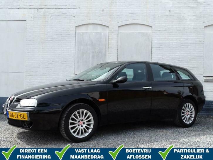 Alfa Romeo 156 Sportwagon 2.0 JTS Distinctive Leer-Ecc-Perfe