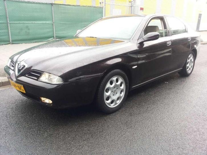 Alfa Romeo 166 2.5 V6, Leer, Navi, Airco, Apk, Bjr 2001