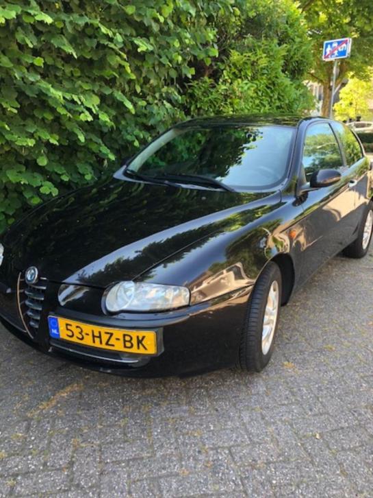 Alfa Romeo Alfa-147 1.6 T.spark 16V 88KW 3DR 2002 Zwart