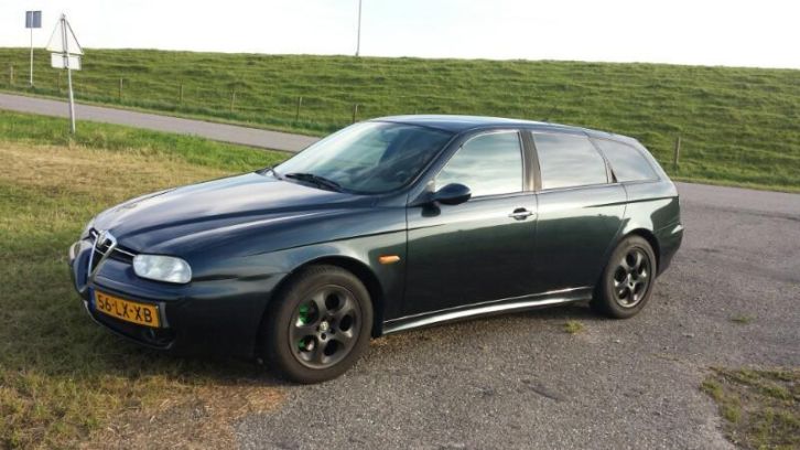 Alfa Romeo Alfa-156 1.8 Twin Spark Sportwagon 2003 Blauw