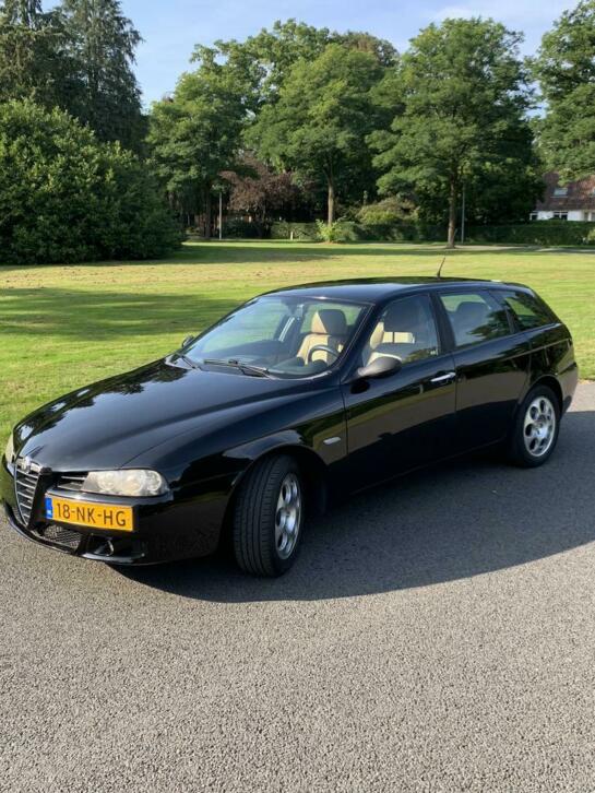 Alfa Romeo Alfa-156 1.8 Twin Spark Sportwagon 2003 Zwart