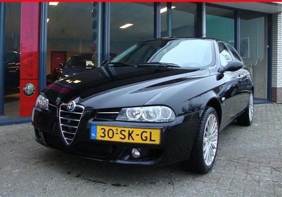 Alfa Romeo Alfa-156 1.8 Twin Spark Sportwagon 2006 Zwart