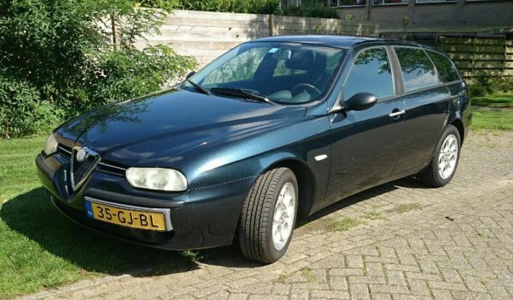 Alfa Romeo Alfa-156 1.9 JTD Sportwagon 2000 Blauw