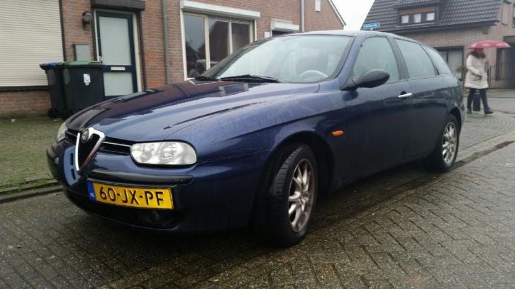 Alfa Romeo Alfa-156 1.9 JTD Sportwagon 2002 Blauw